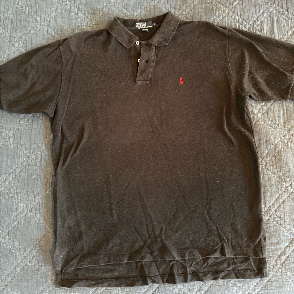 Polo Ralph Lauren Men’s Black Polo Size Large